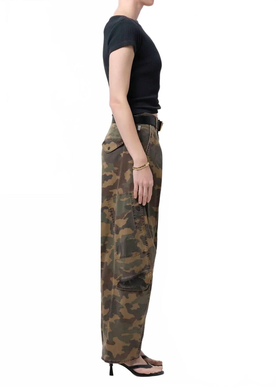 NEW CITIZENS OF HUMANITY flight cargo pant in camo - Picture 3 of 6